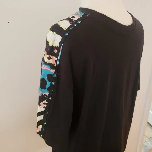 Nketa Men's Print Sleeve Shirt - Picture 8 of 9